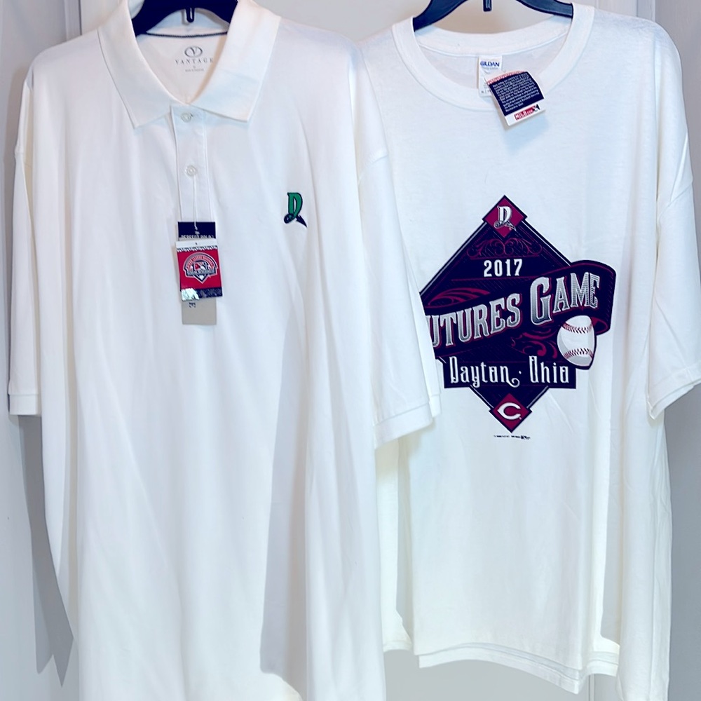 Bundle Dayton Dragons Tee and Polo 3XL NWT - Picture 3 of 16